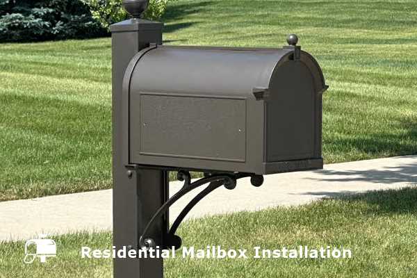 Projects Pictures HOA Mailbox Installation