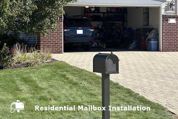 Projects Pictures HOA Mailbox Installation