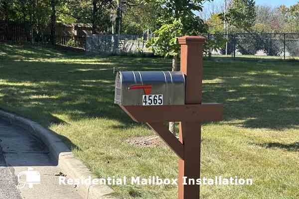 Projects Pictures HOA Mailbox Installation