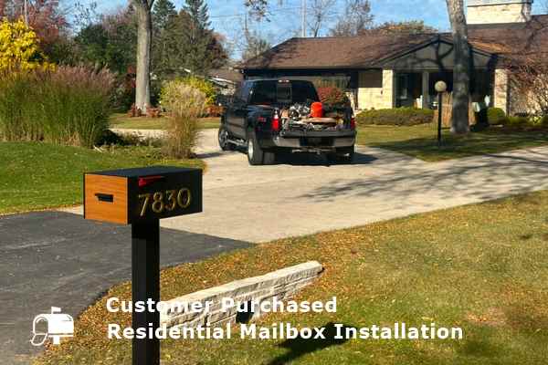 Projects Pictures HOA Mailbox Installation