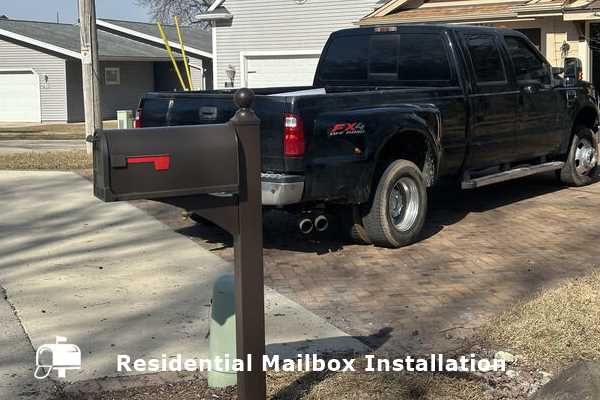 Projects Pictures HOA Mailbox Installation