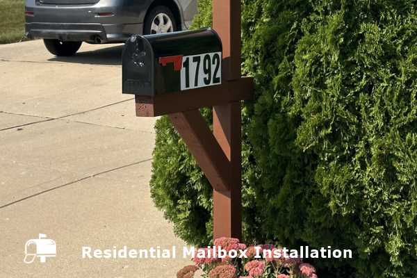 Projects Pictures HOA Mailbox Installation